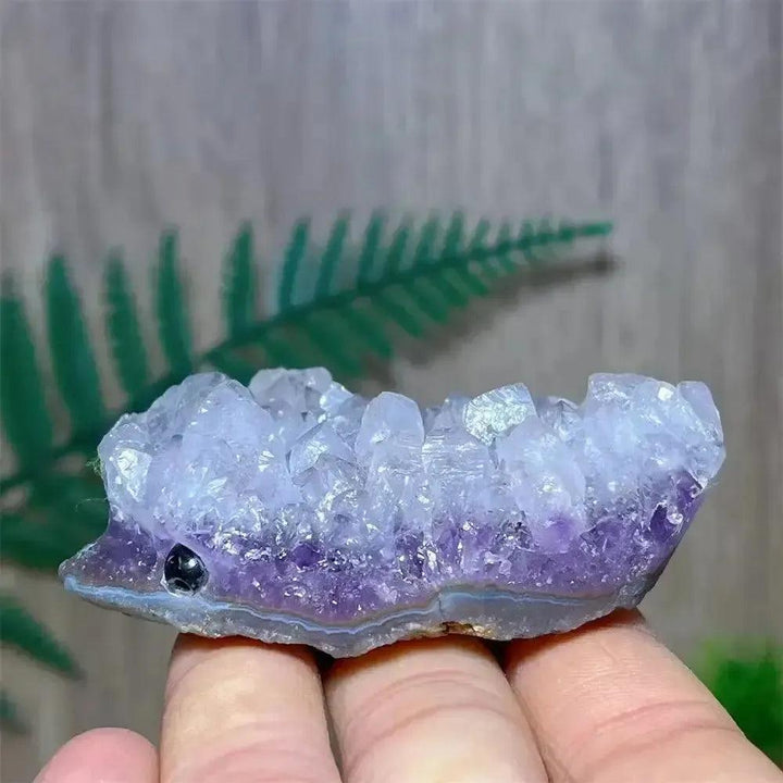 Amethyst Quartz Hedgehog Crystal Cluster | Natural Specimen