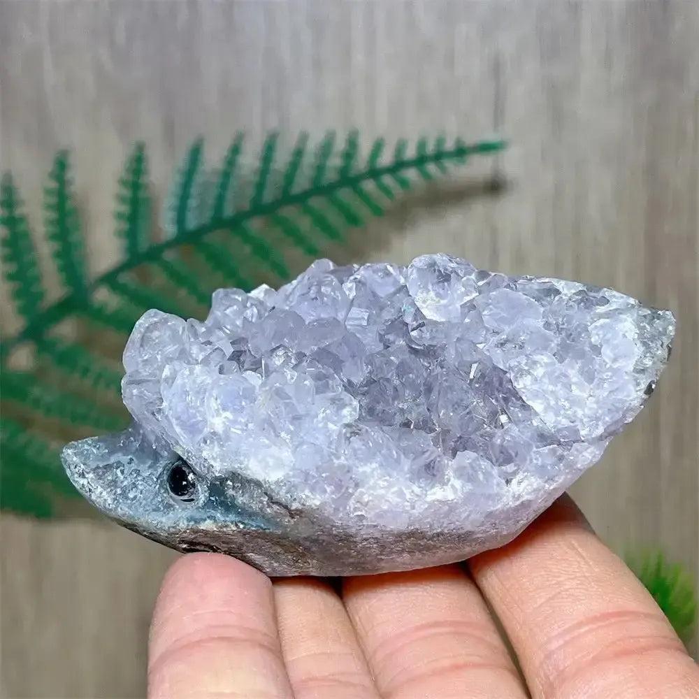 Amethyst Quartz Hedgehog Crystal Cluster | Natural Specimen