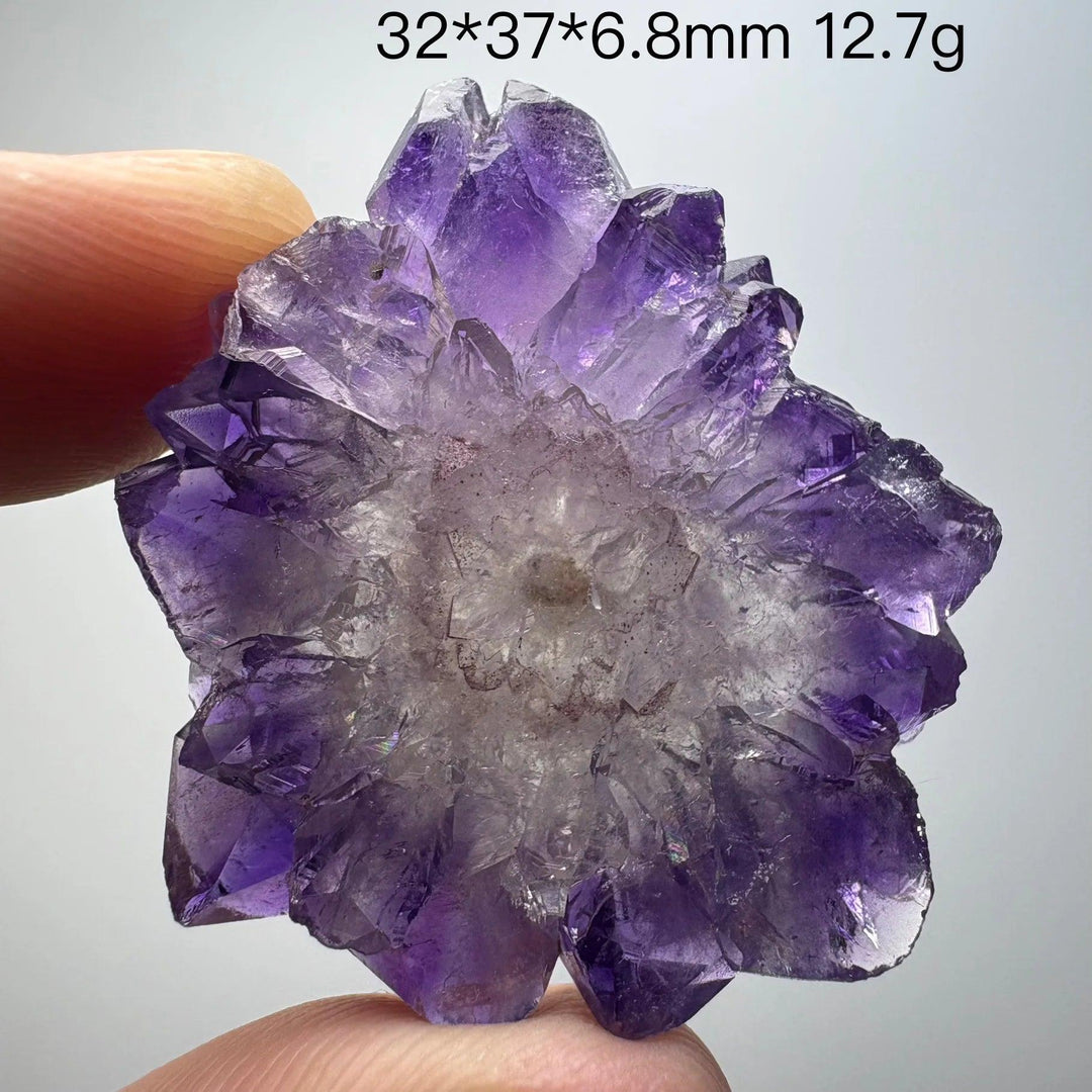 Natural Uruguayan amethyst slice crystal, home decor item, extremely rare