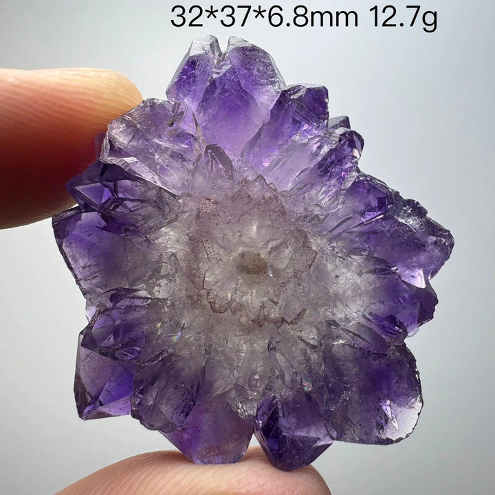 Natural Uruguayan amethyst slice crystal, home decor item, extremely rare