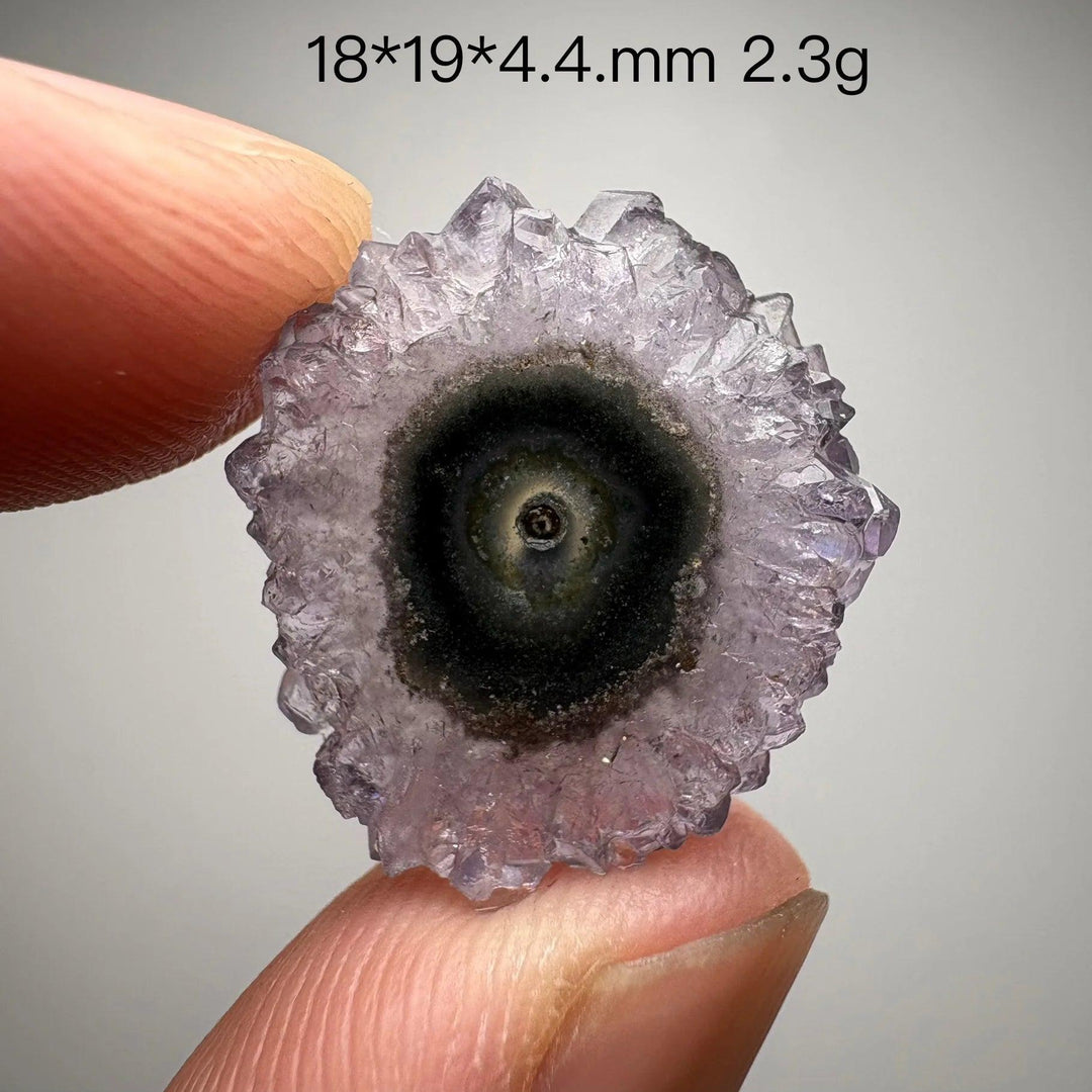 Natural Uruguayan amethyst slice crystal, home decor item, extremely rare