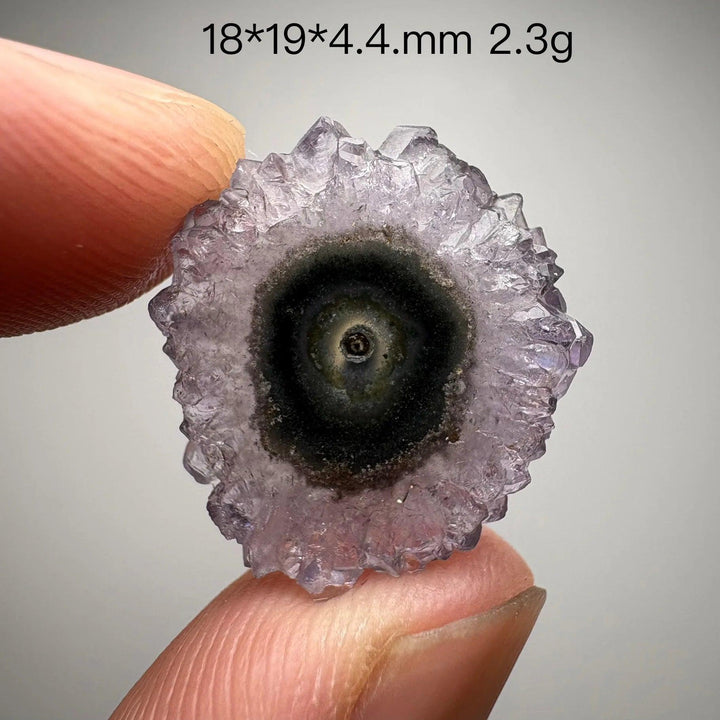 Natural Uruguayan amethyst slice crystal, home decor item, extremely rare