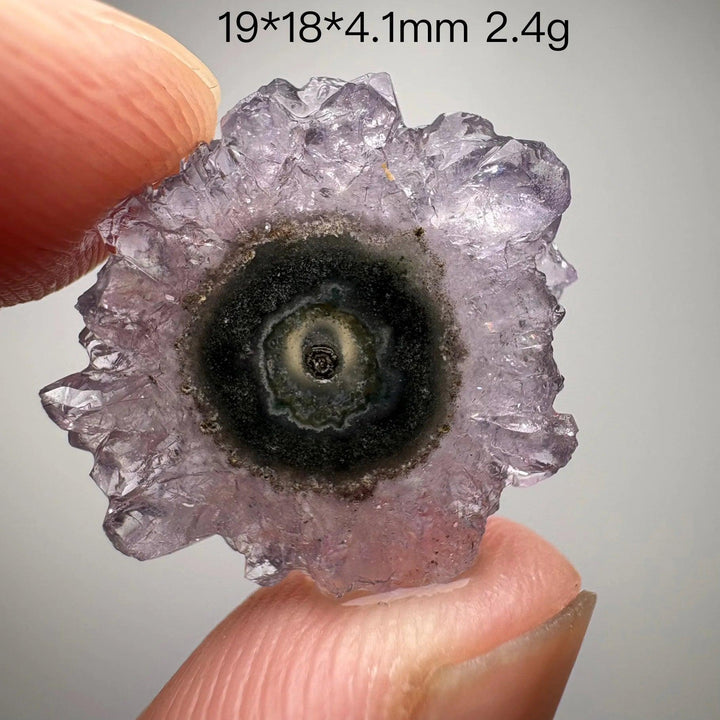 Natural Uruguayan amethyst slice crystal, home decor item, extremely rare