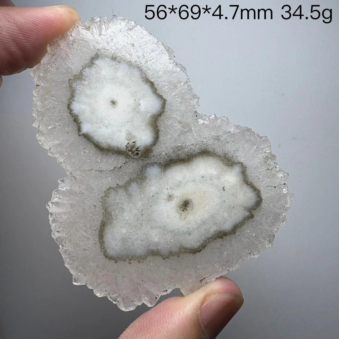 Natural Uruguayan amethyst slice crystal, home decor item, extremely rare
