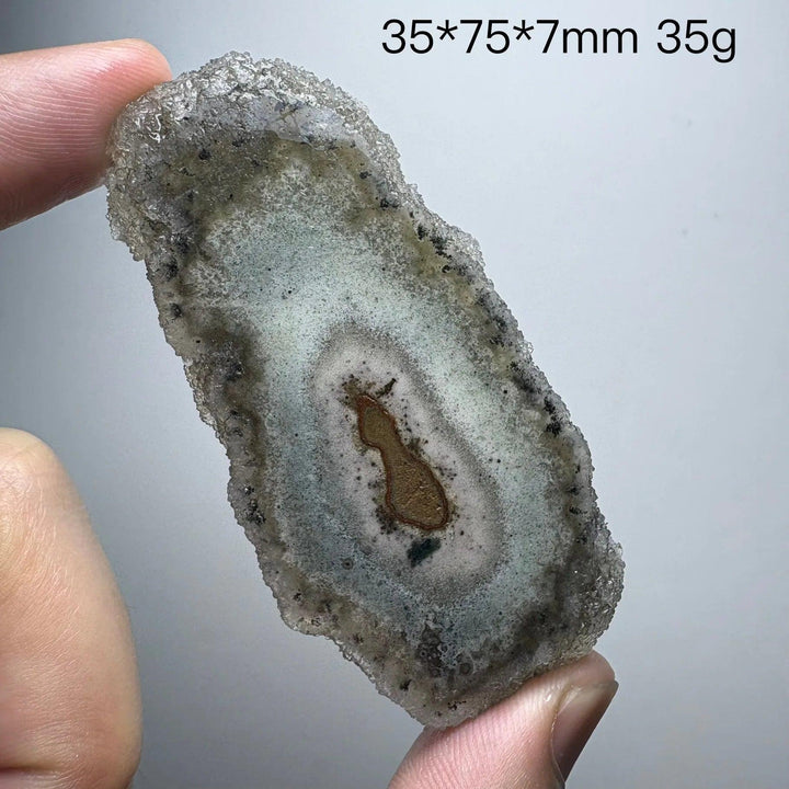 Natural Uruguayan amethyst slice crystal, home decor item, extremely rare