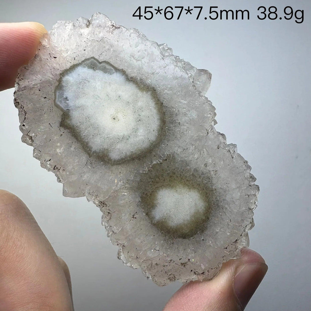 Natural Uruguayan amethyst slice crystal, home decor item, extremely rare