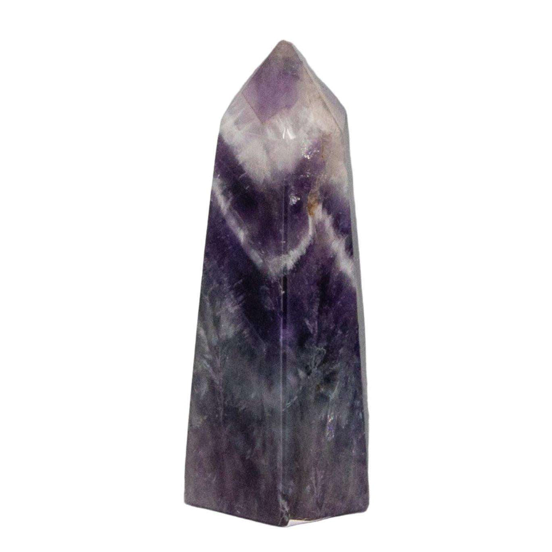 Amethyst Tower Purple-Towers-Crystal Destiny-Amethyst-46g - 1.5"h x 1.0"w-Crystal Destiny
