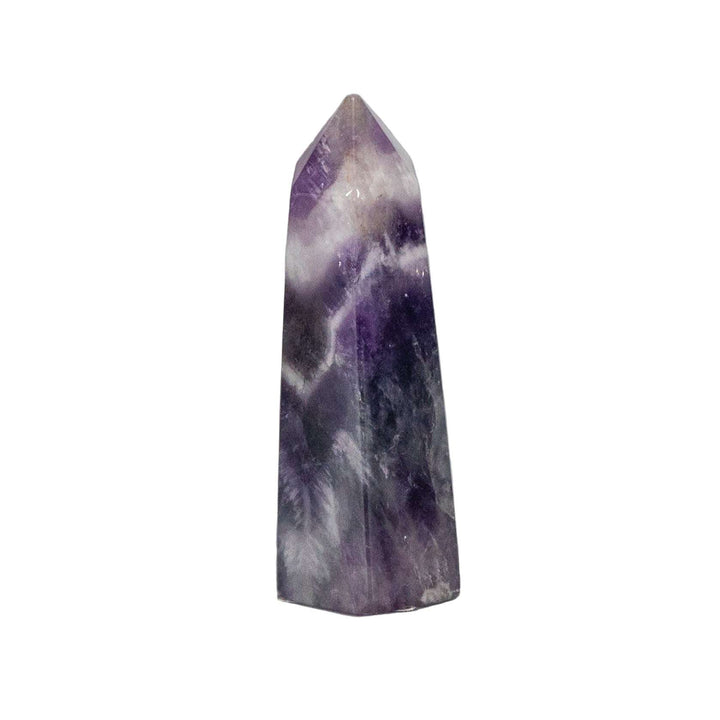 Amethyst Tower Purple-Towers-Crystal Destiny-Amethyst-46g - 1.5"h x 1.0"w-Crystal Destiny