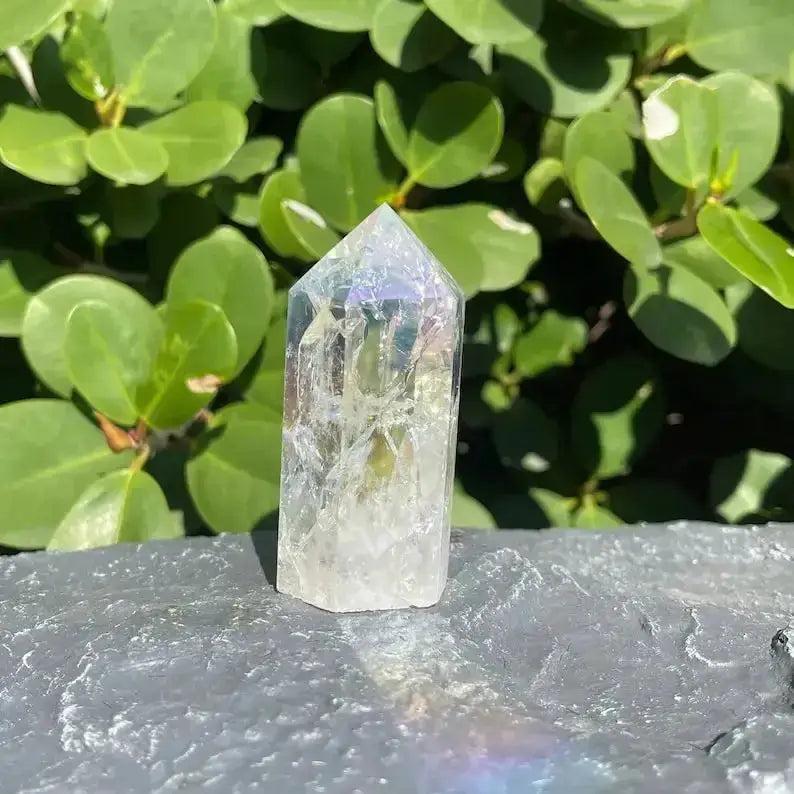Angel Aura Quartz Crystal Tower