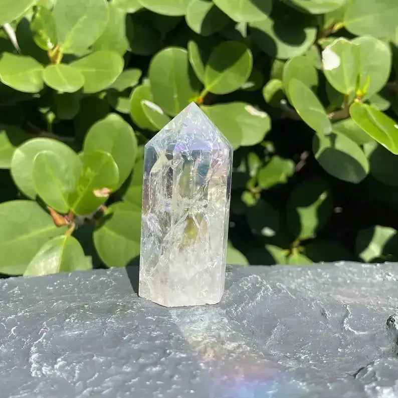 Angel Aura Quartz Crystal Tower-Towers-Ali-Angel Aura Quartz-40-50mm-Crystal Destiny