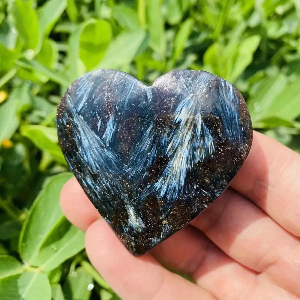Astrophyllite Crystal Heart