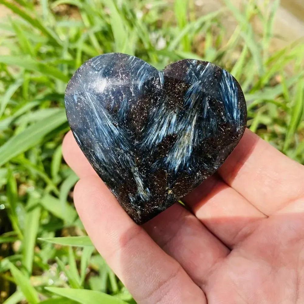 Astrophyllite Crystal Heart