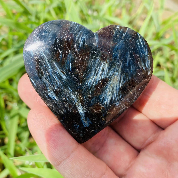 Astrophyllite Crystal Heart