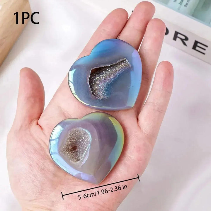 Aura Agate Crystal Cluster