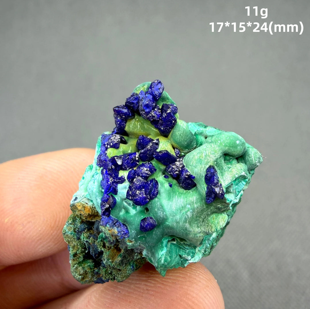 Azurite with Malachite Specimen