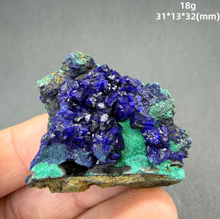 Azurite with Malachite Specimen