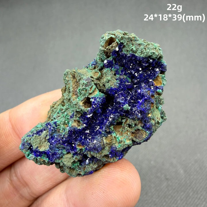 Azurite with Malachite Specimen