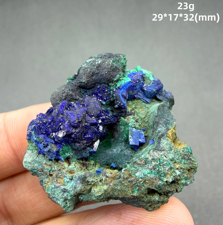 Azurite with Malachite Specimen