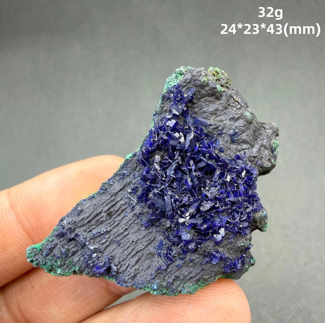 Azurite with Malachite Specimen