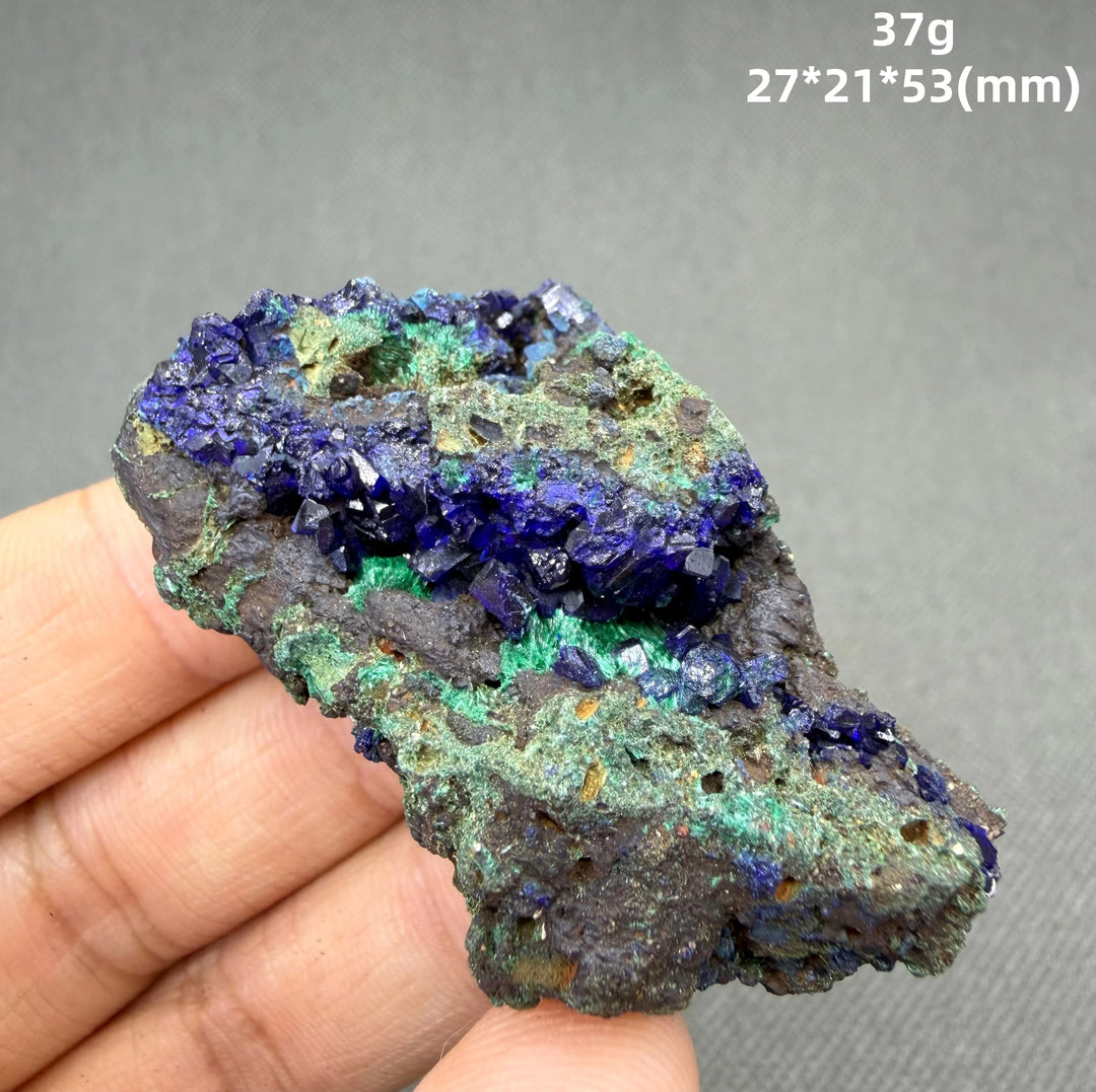 Azurite with Malachite Specimen