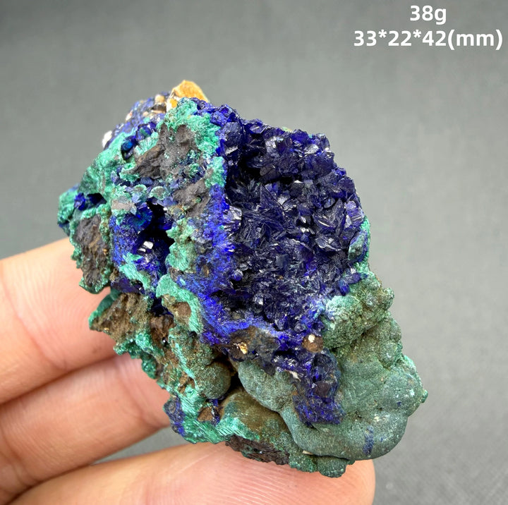 Azurite with Malachite Specimen