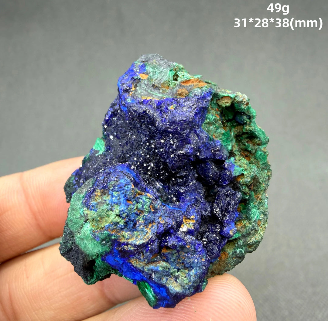 Azurite with Malachite Specimen