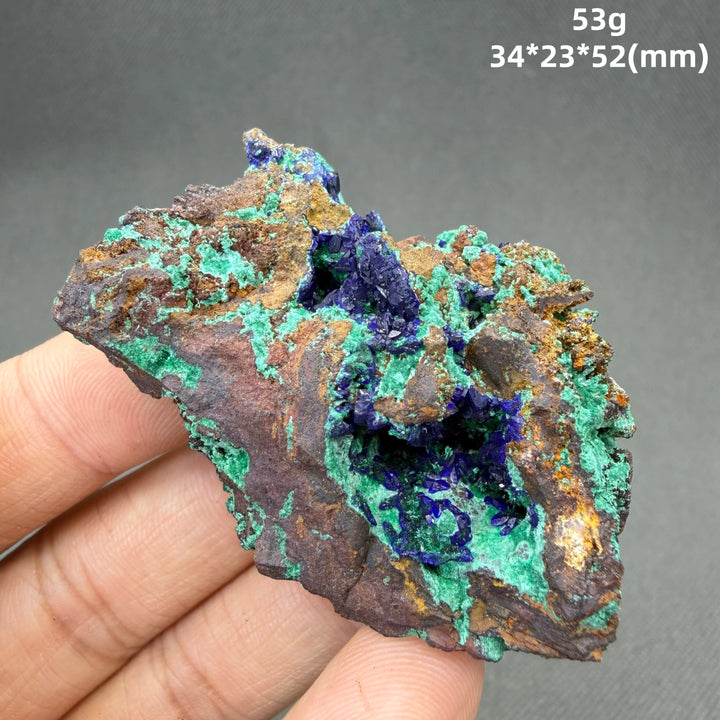 Azurite with Malachite Specimen