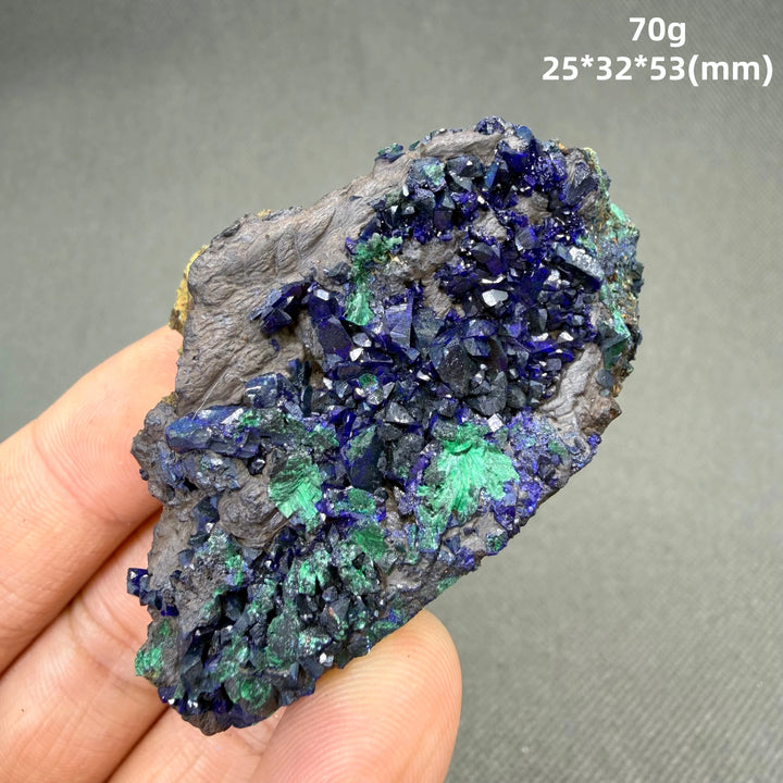 Azurite with Malachite Specimen