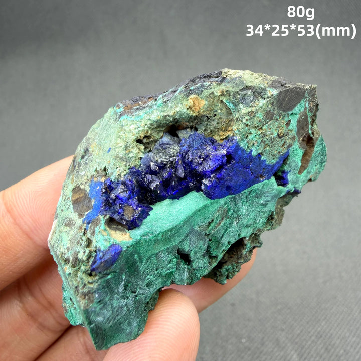 Azurite with Malachite Specimen