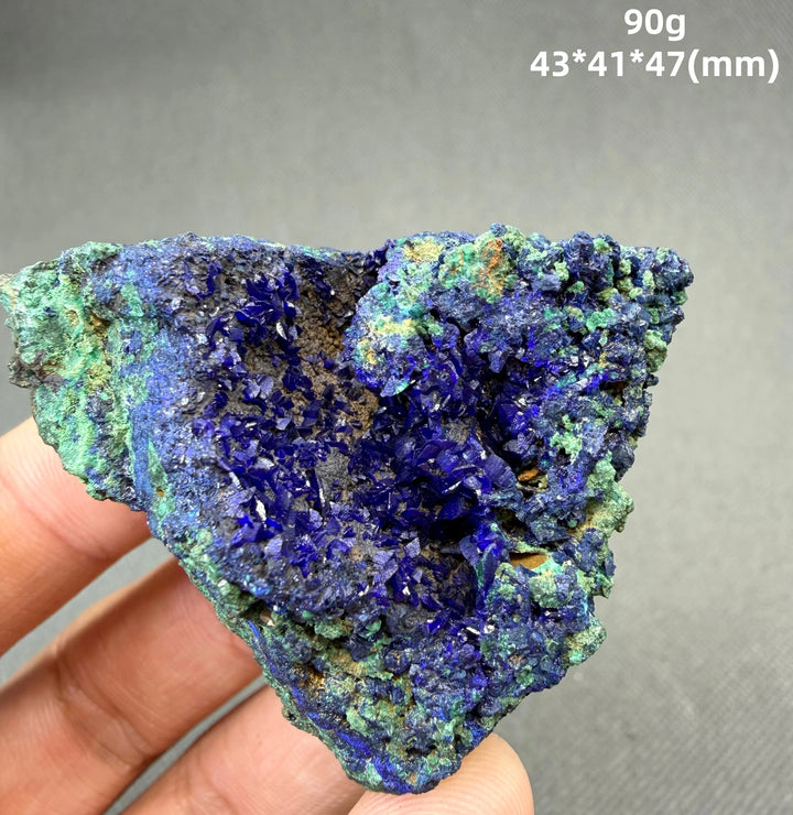 Azurite with Malachite Specimen