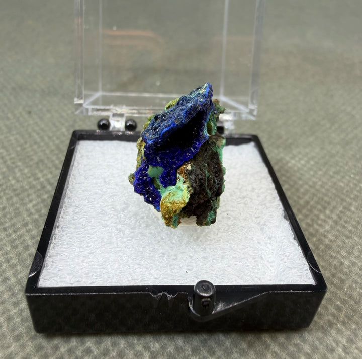 Azurite with Malachite Specimen