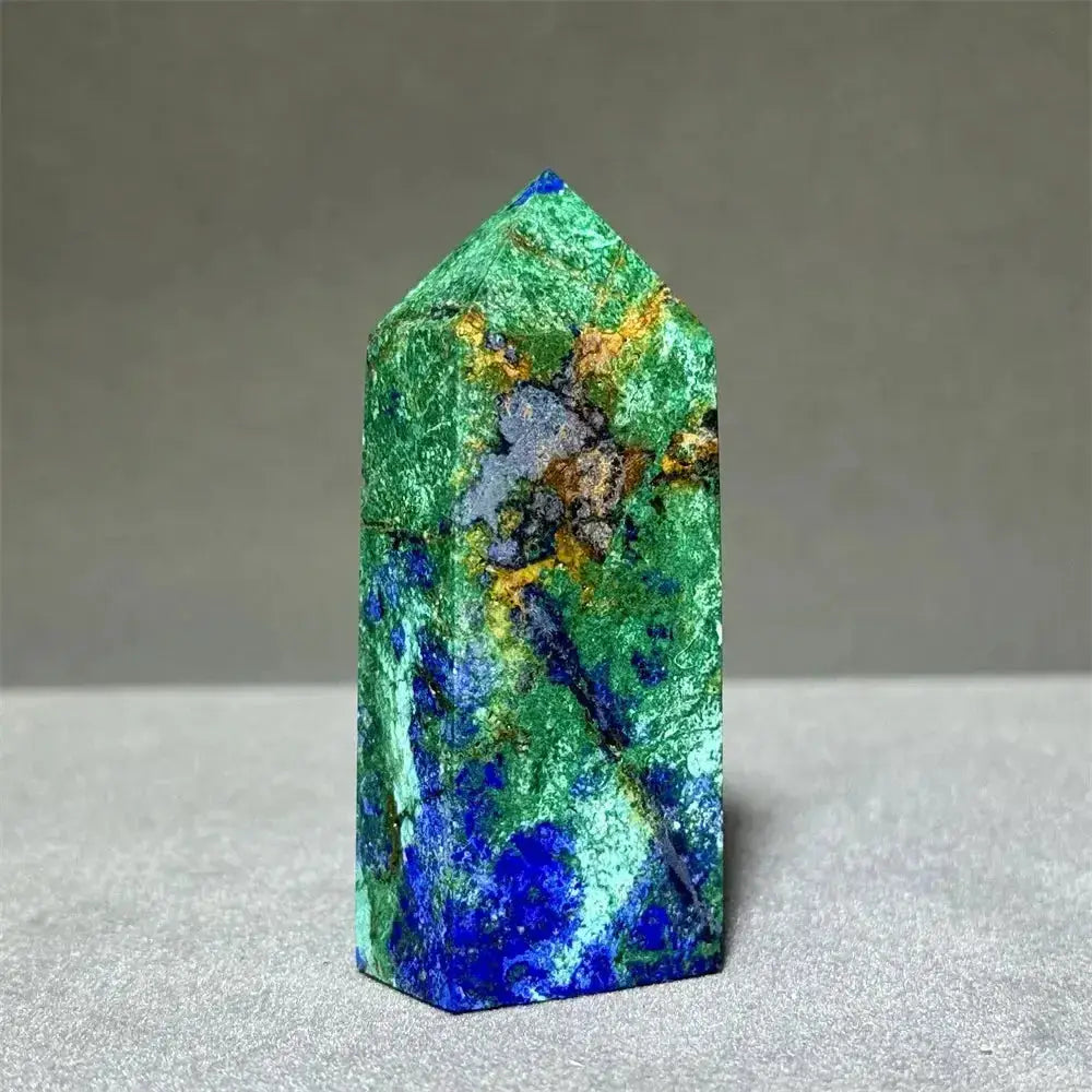 Azurite w/t Malachite Towers-Towers-Ali-1 77g 69mm-Azurite / Malachite-Crystal Destiny