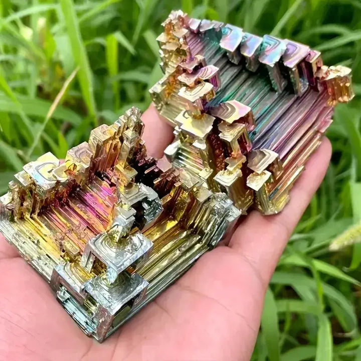Bismuth Freeform Pyramid-Pyramids-Crystal Destiny-Bismuth-10-50g-Crystal Destiny