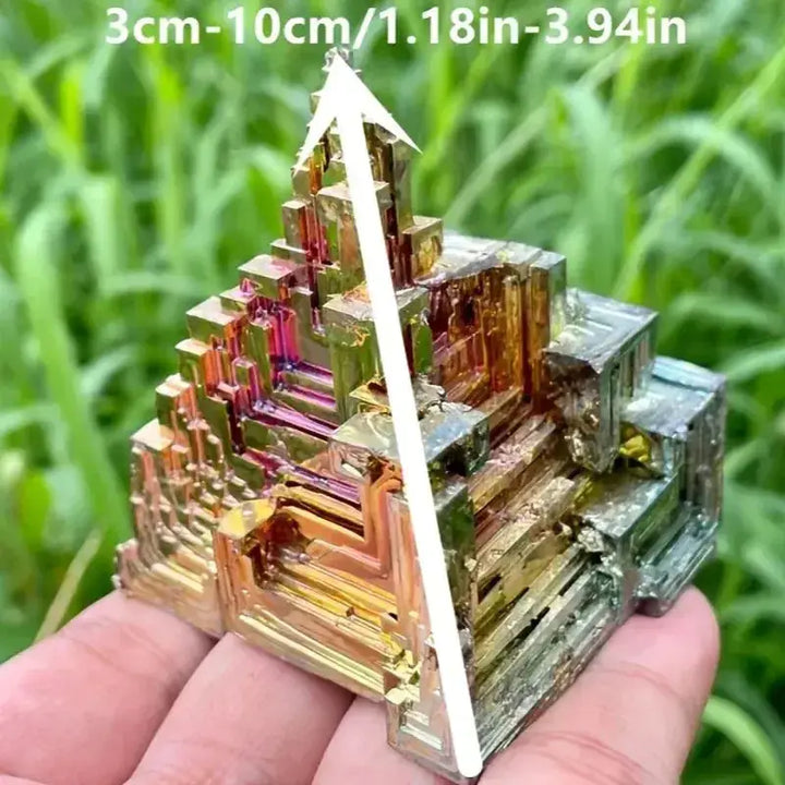 Bismuth Freeform Pyramid-Pyramids-Crystal Destiny-Bismuth-10-50g-Crystal Destiny