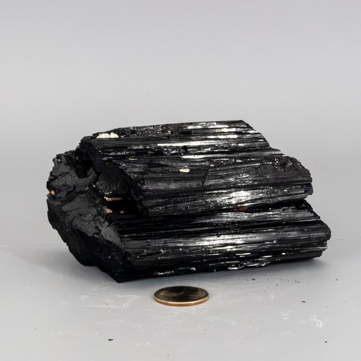 Black Tourmaline Hunk - Large (900g)-Raw-Crystal Destiny-Black Tourmaline-900g - 5.00" x 2.50" x 3.00"-Crystal Destiny