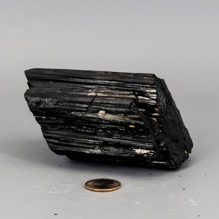 Black Tourmaline Hunk - Large (900g)-Raw-Crystal Destiny-Black Tourmaline-900g - 5.00" x 2.50" x 3.00"-Crystal Destiny