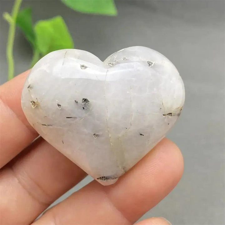 Black Tourmaline in Quartz Crystal Heart | Pick Yours