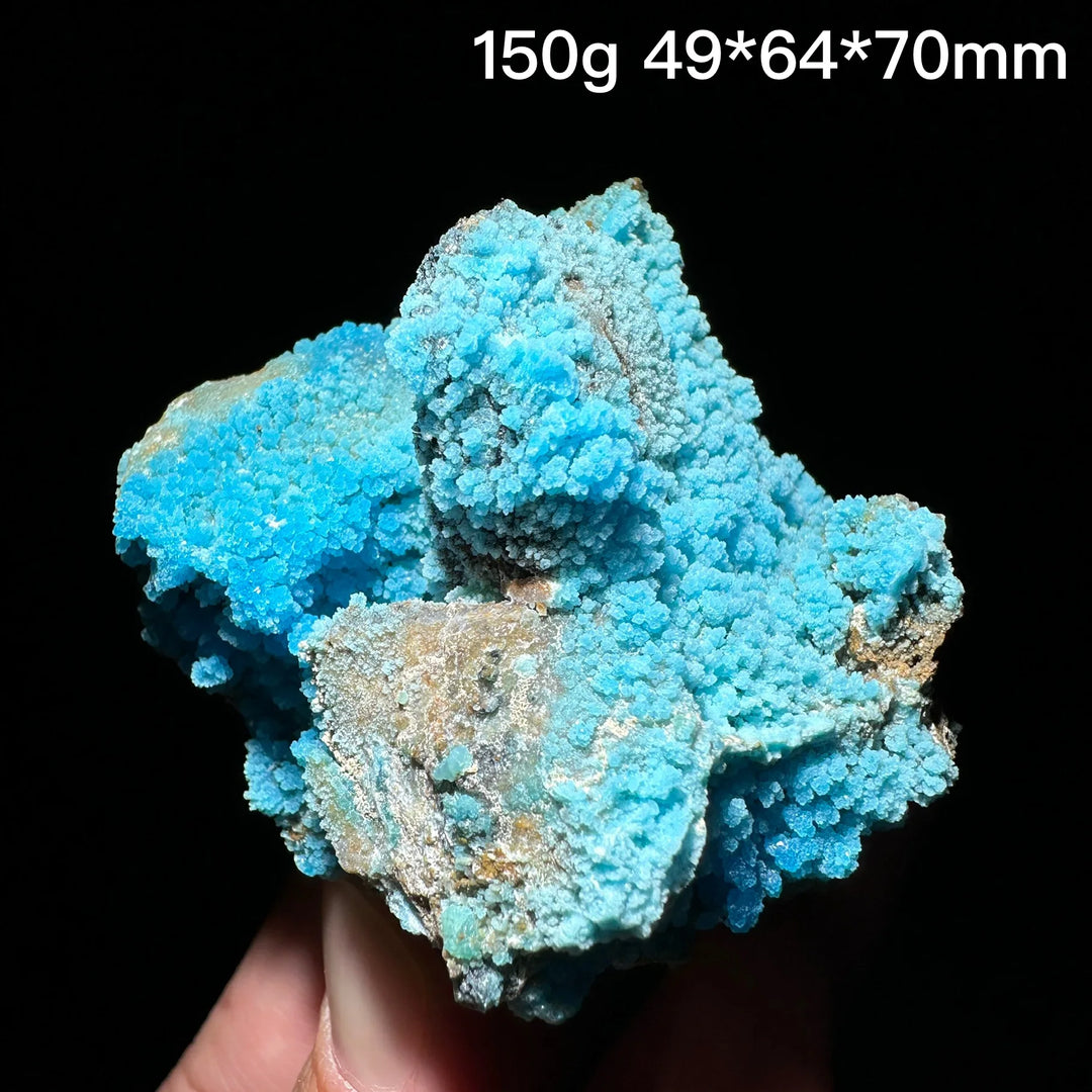 Blue Allophane Mineral Specimen