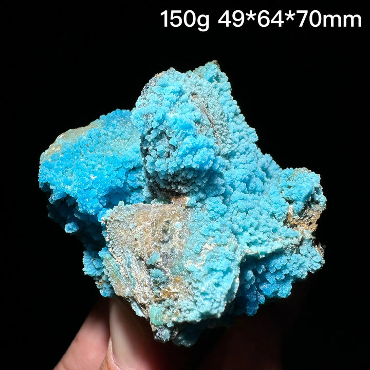 Blue Allophane Mineral Specimen
