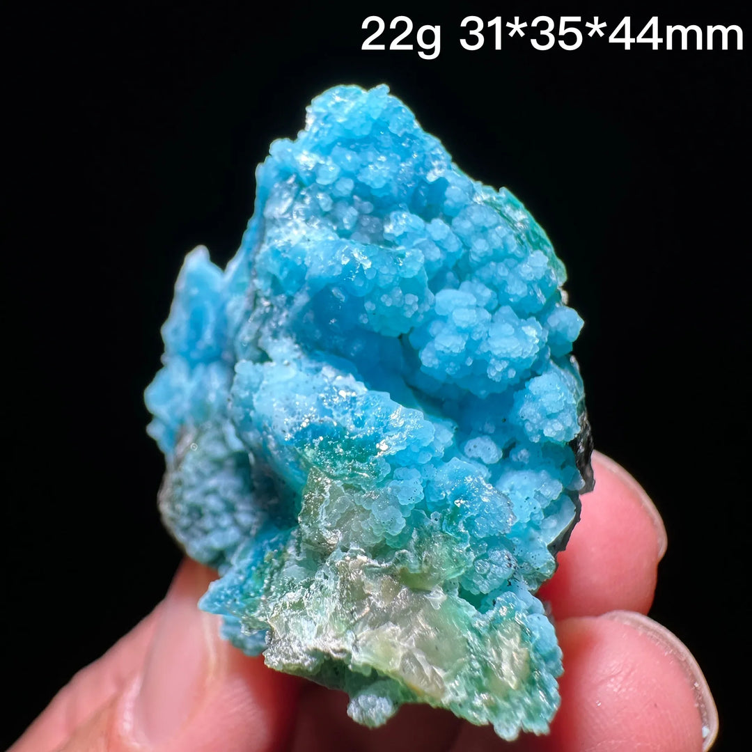 Blue Allophane Mineral Specimen
