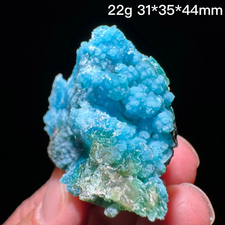 Blue Allophane Mineral Specimen