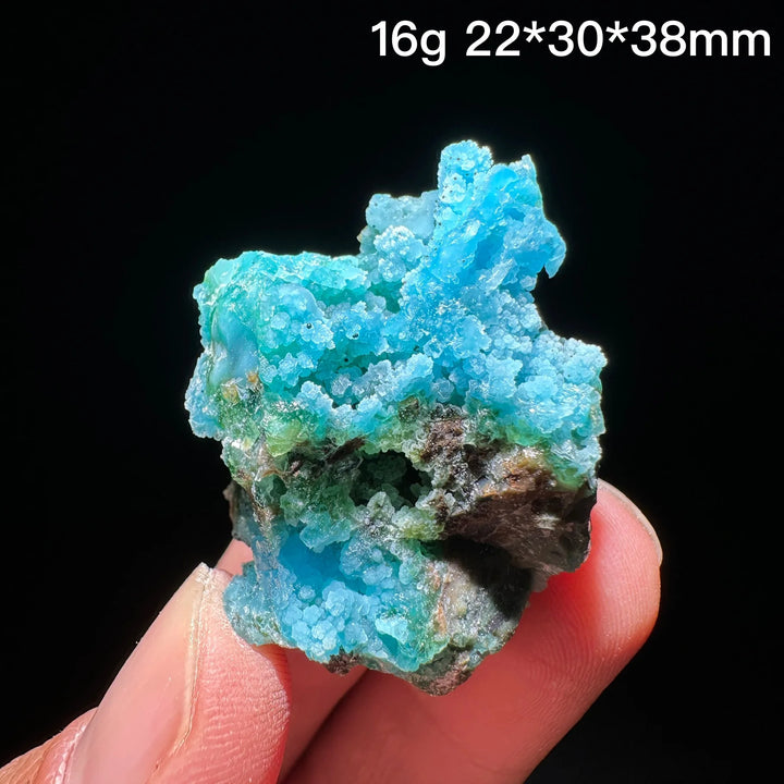 Blue Allophane Mineral Specimen