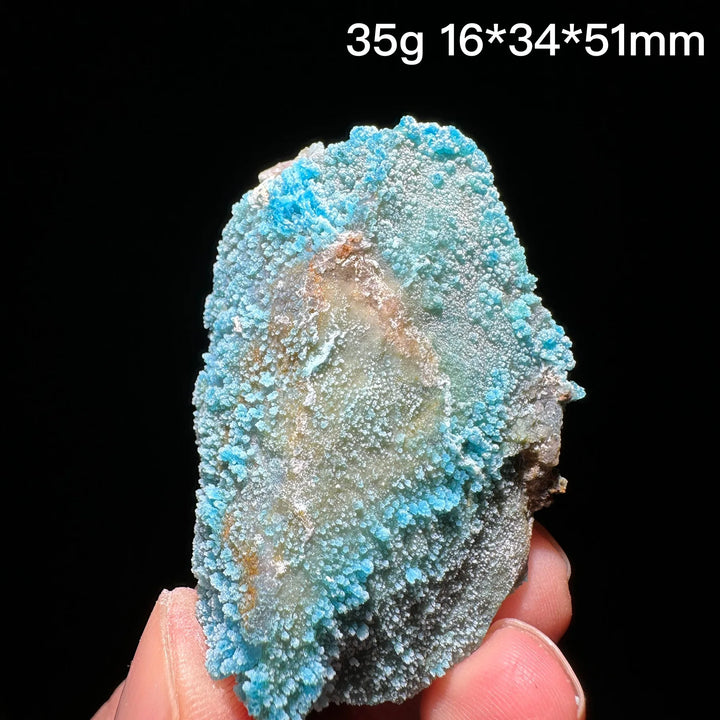 Blue Allophane Mineral Specimen