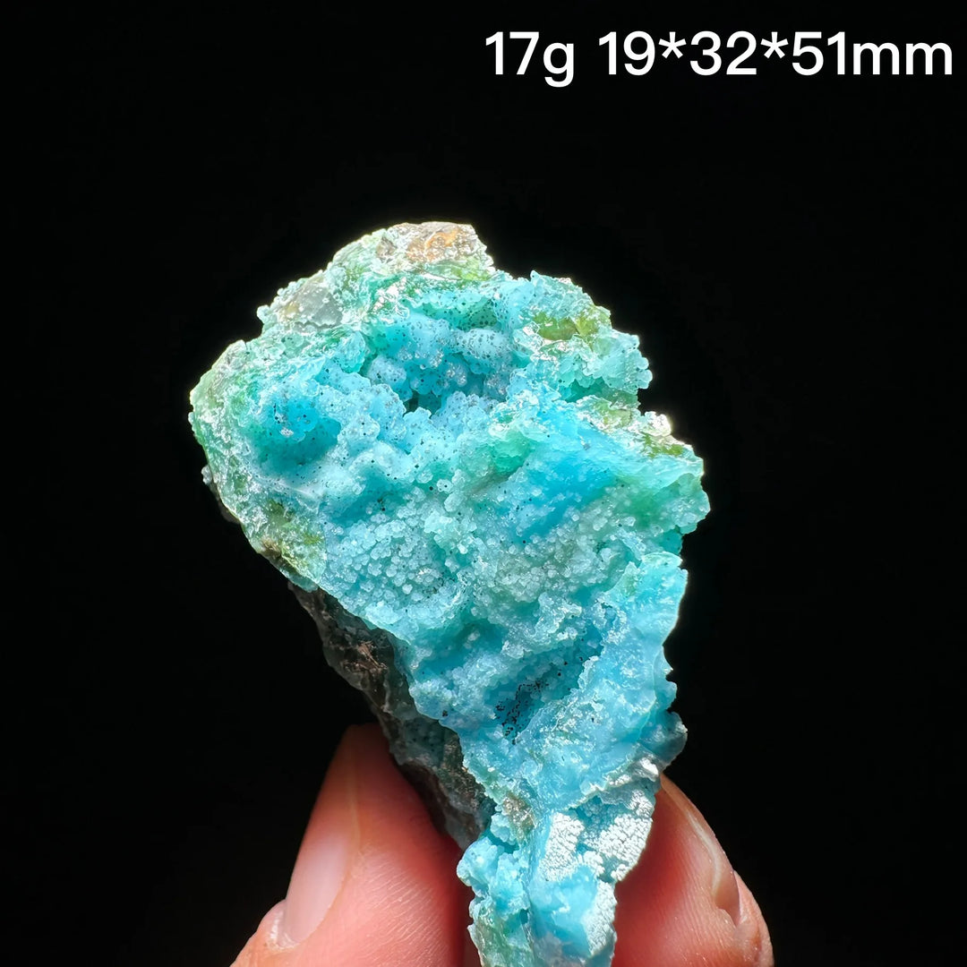 Blue Allophane Mineral Specimen