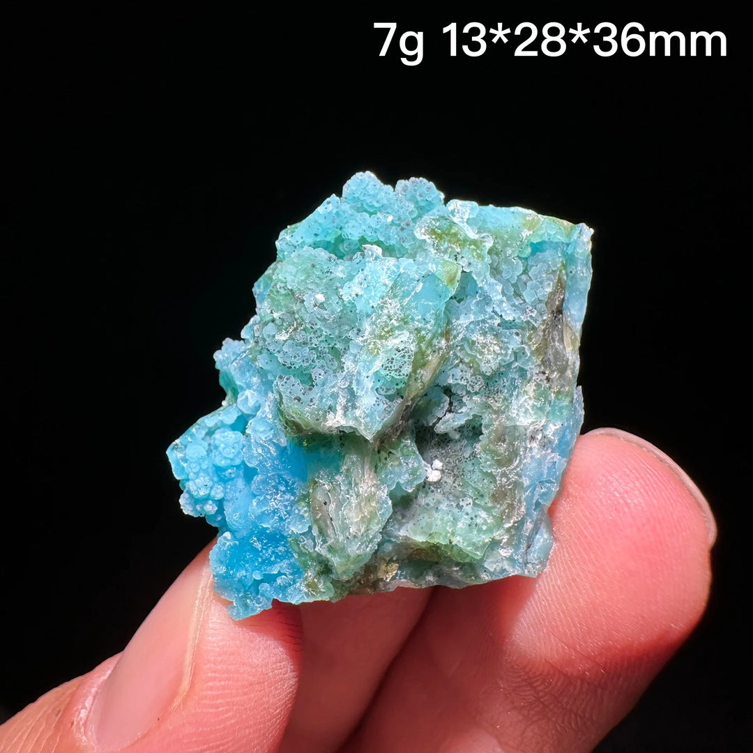 Blue Allophane Mineral Specimen