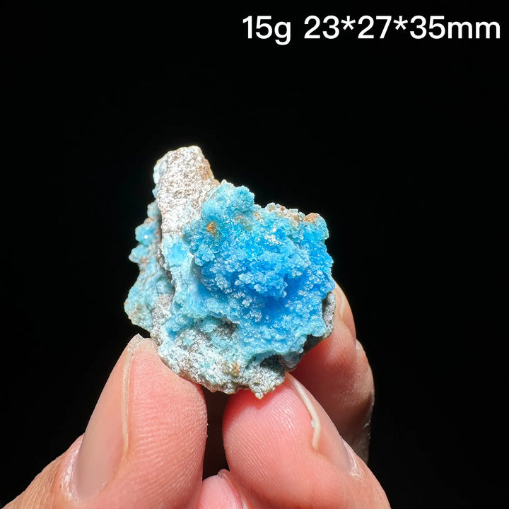 Blue Allophane Mineral Specimen