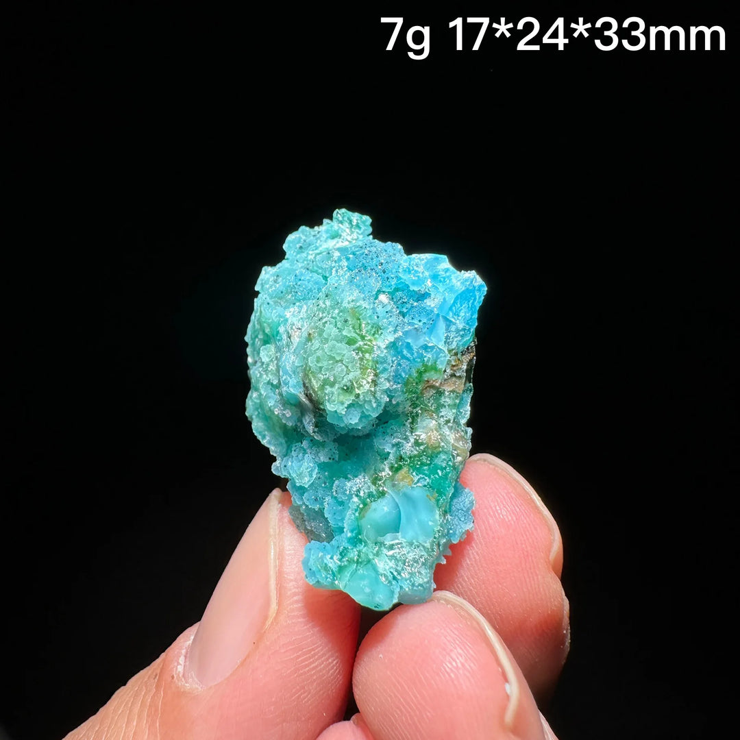 Blue Allophane Mineral Specimen