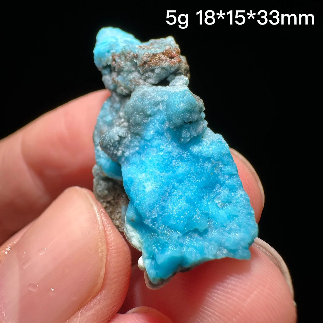 Blue Allophane Mineral Specimen