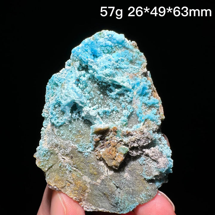 Blue Allophane Mineral Specimen