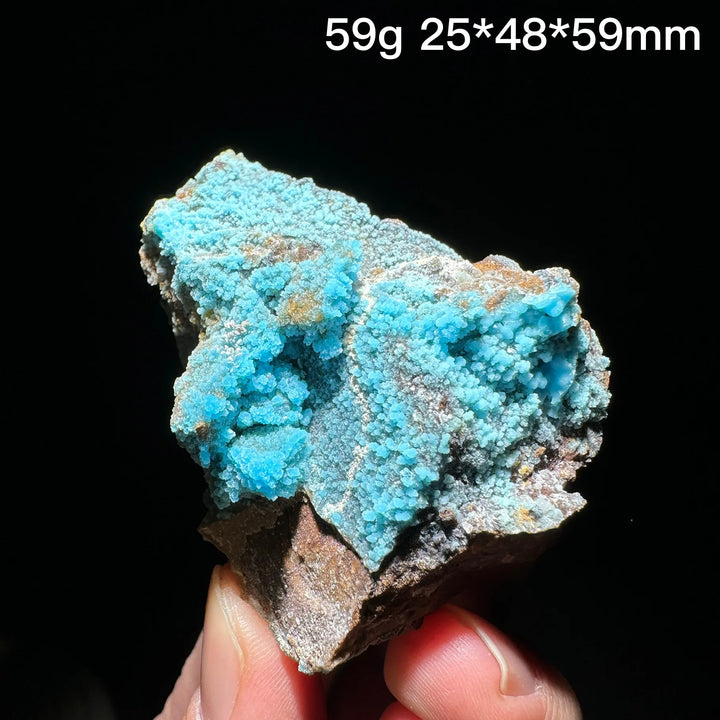 Blue Allophane Mineral Specimen